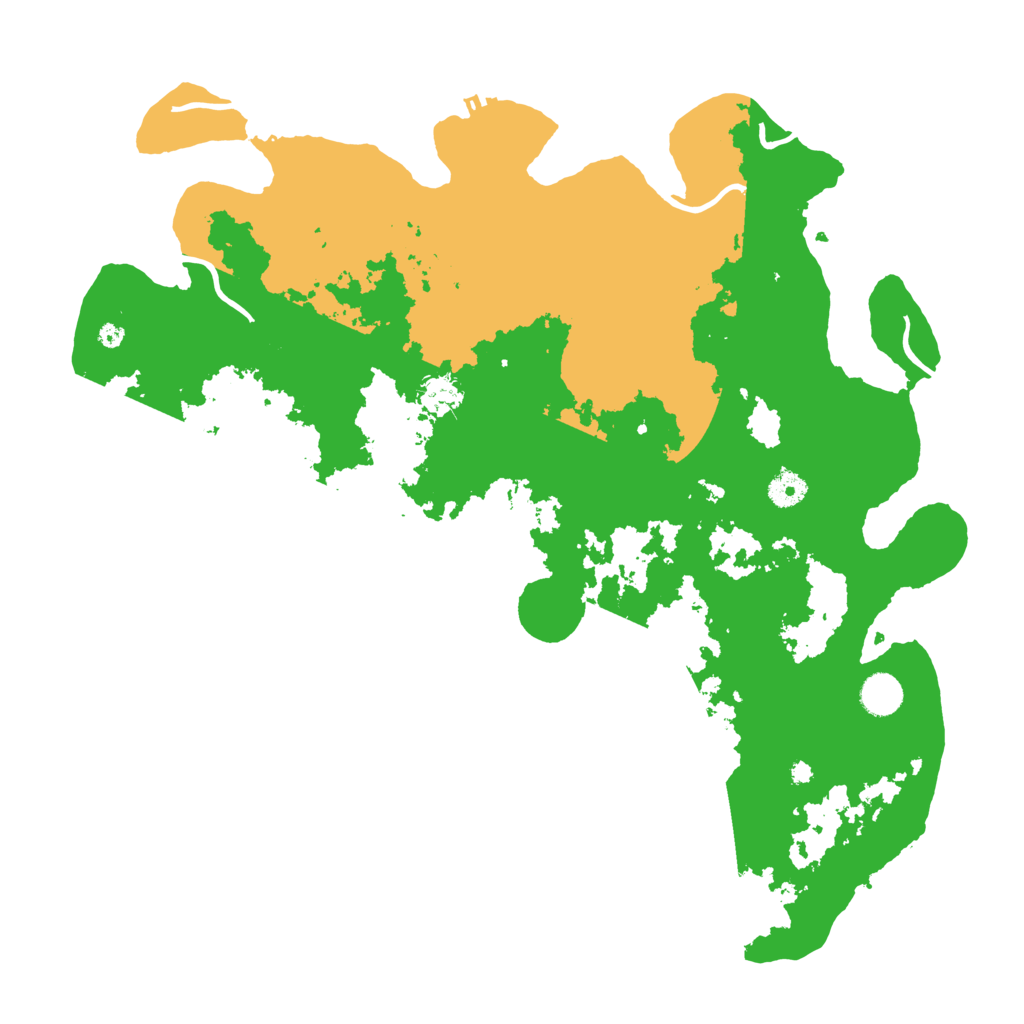 Biome Rust Map: Procedural Map, Size: 4250, Seed: 3727627