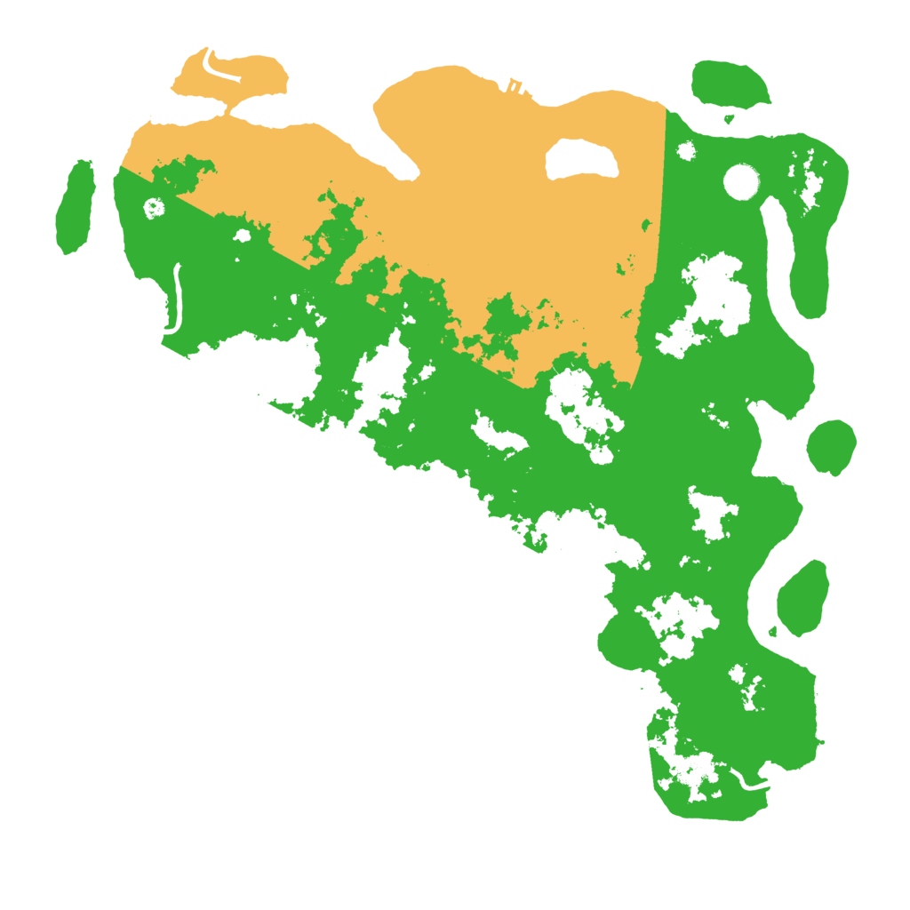 Biome Rust Map: Procedural Map, Size: 4500, Seed: 6049997