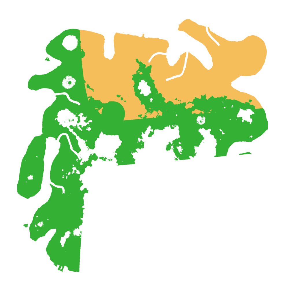 Biome Rust Map: Procedural Map, Size: 3500, Seed: 112120646