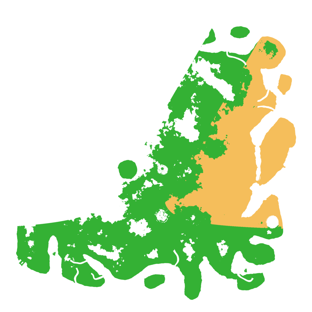 Biome Rust Map: Procedural Map, Size: 4500, Seed: 4969236