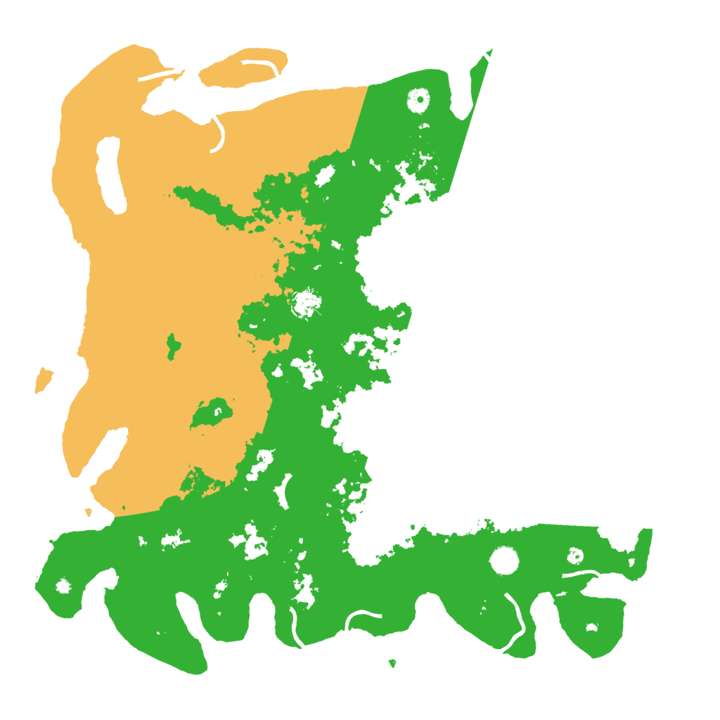 Biome Rust Map: Procedural Map, Size: 4500, Seed: 6185370