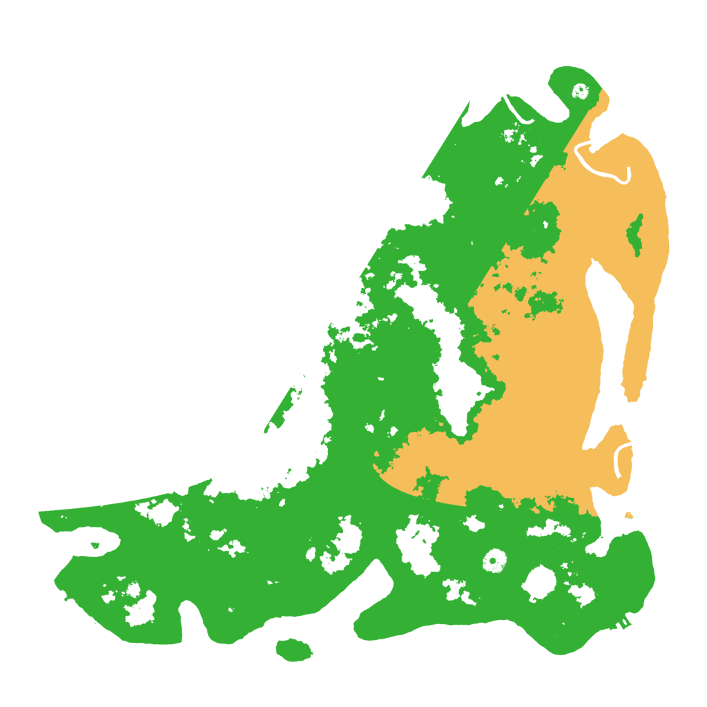 Biome Rust Map: Procedural Map, Size: 4500, Seed: 4934270