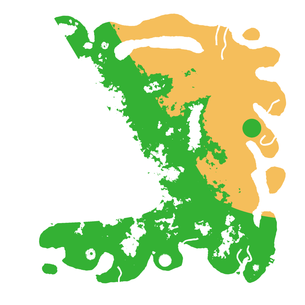 Biome Rust Map: Procedural Map, Size: 4300, Seed: 977719838