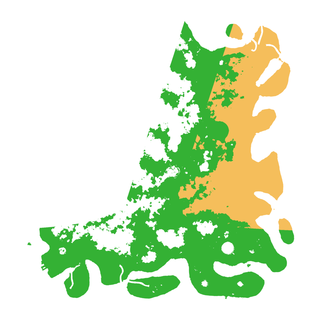 Biome Rust Map: Procedural Map, Size: 4500, Seed: 4765943