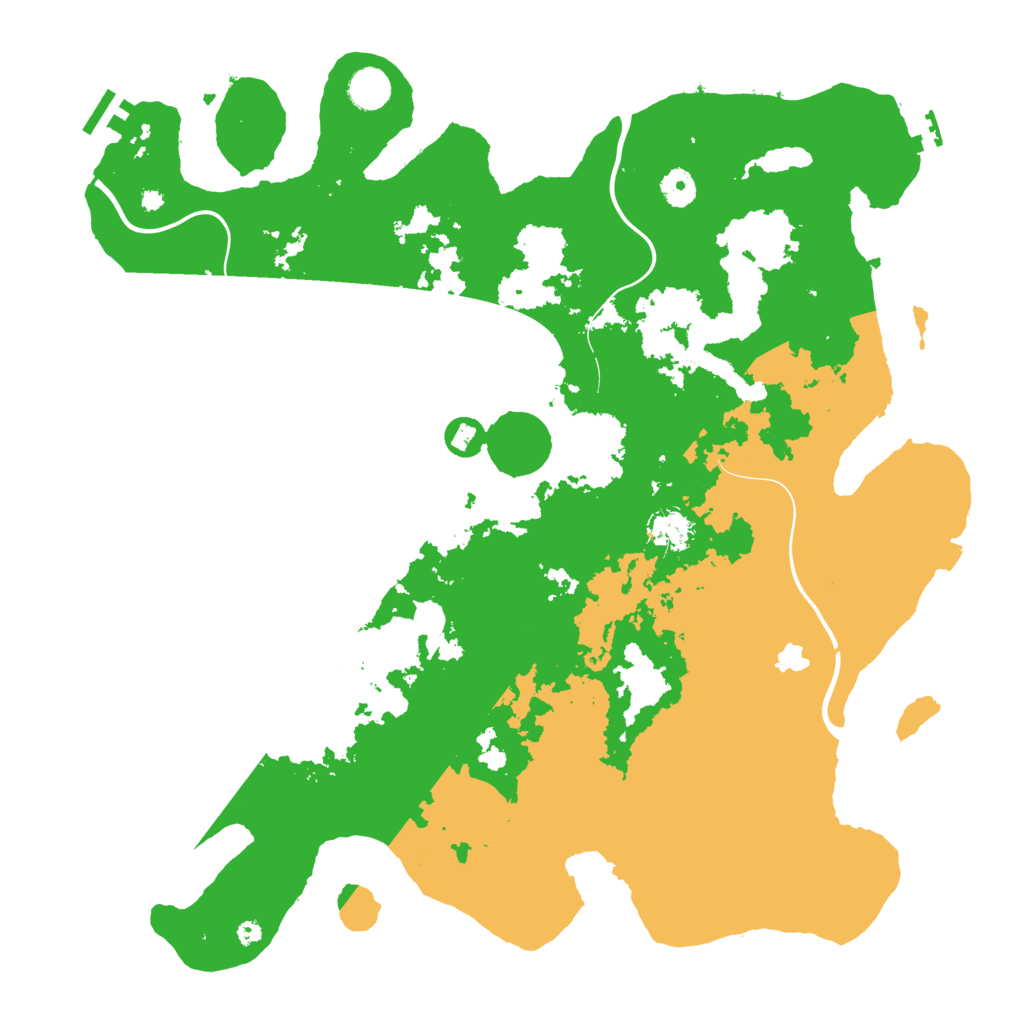 Biome Rust Map: Procedural Map, Size: 4250, Seed: 45678513