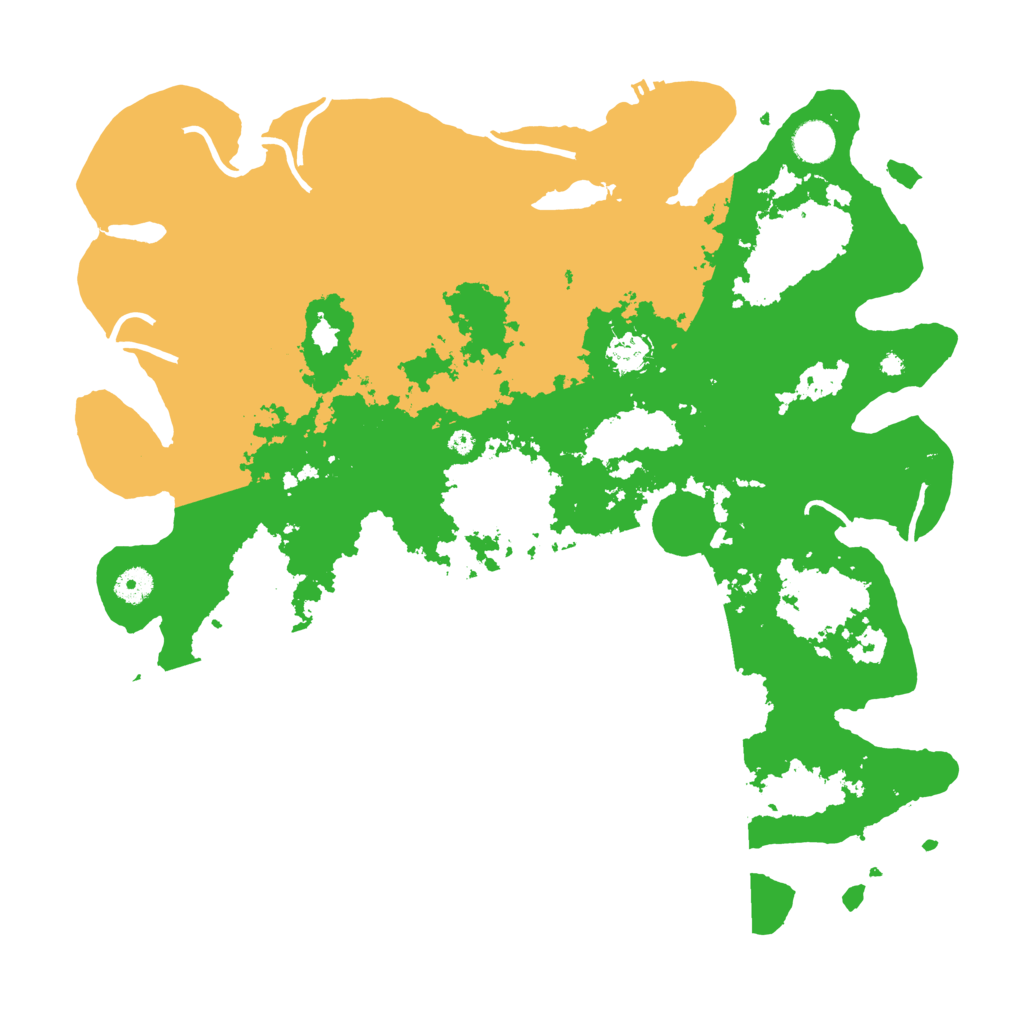 Biome Rust Map: Procedural Map, Size: 4250, Seed: 5234090