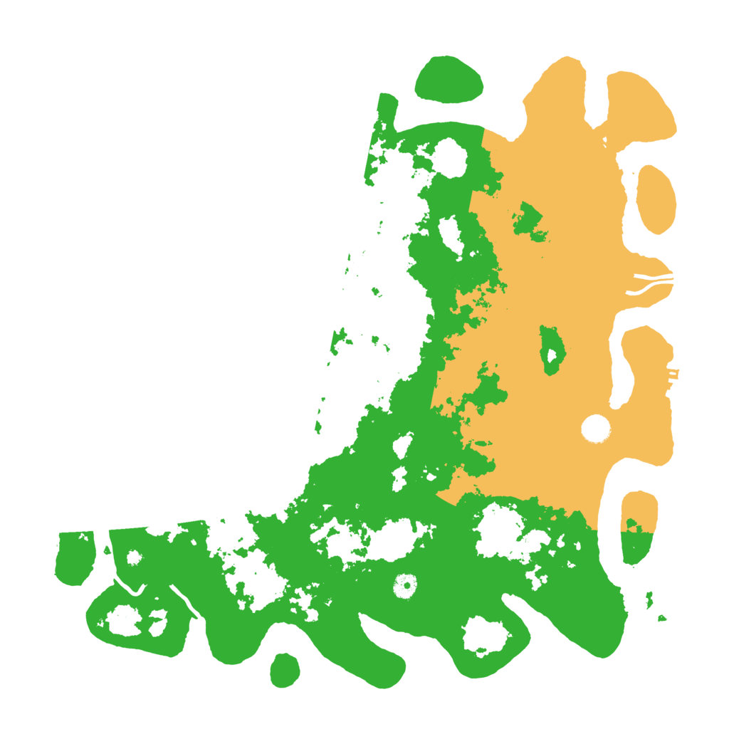 Biome Rust Map: Procedural Map, Size: 4500, Seed: 5363682