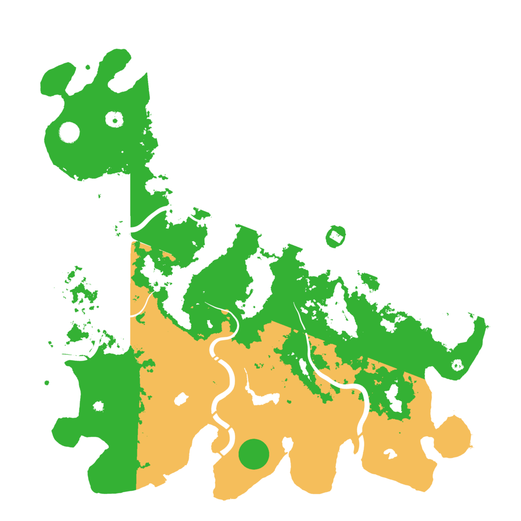 Biome Rust Map: Procedural Map, Size: 4500, Seed: 4899195