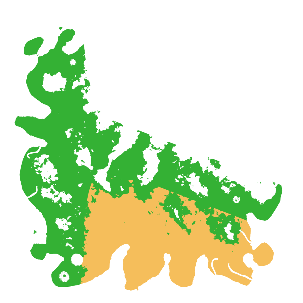 Biome Rust Map: Procedural Map, Size: 4500, Seed: 4899195