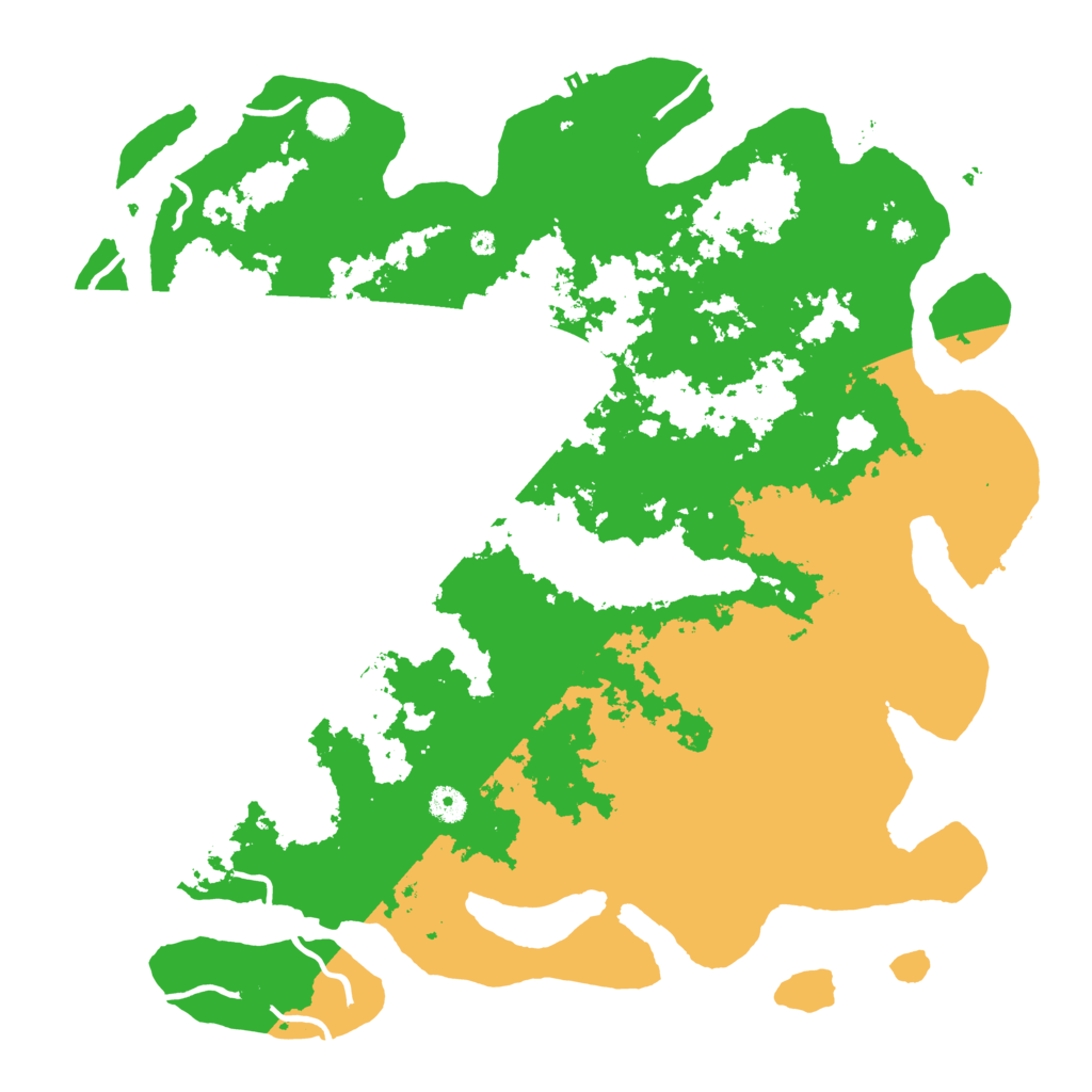 Biome Rust Map: Procedural Map, Size: 4500, Seed: 5347150