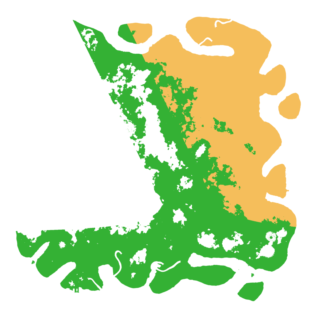 Biome Rust Map: Procedural Map, Size: 4500, Seed: 6184737