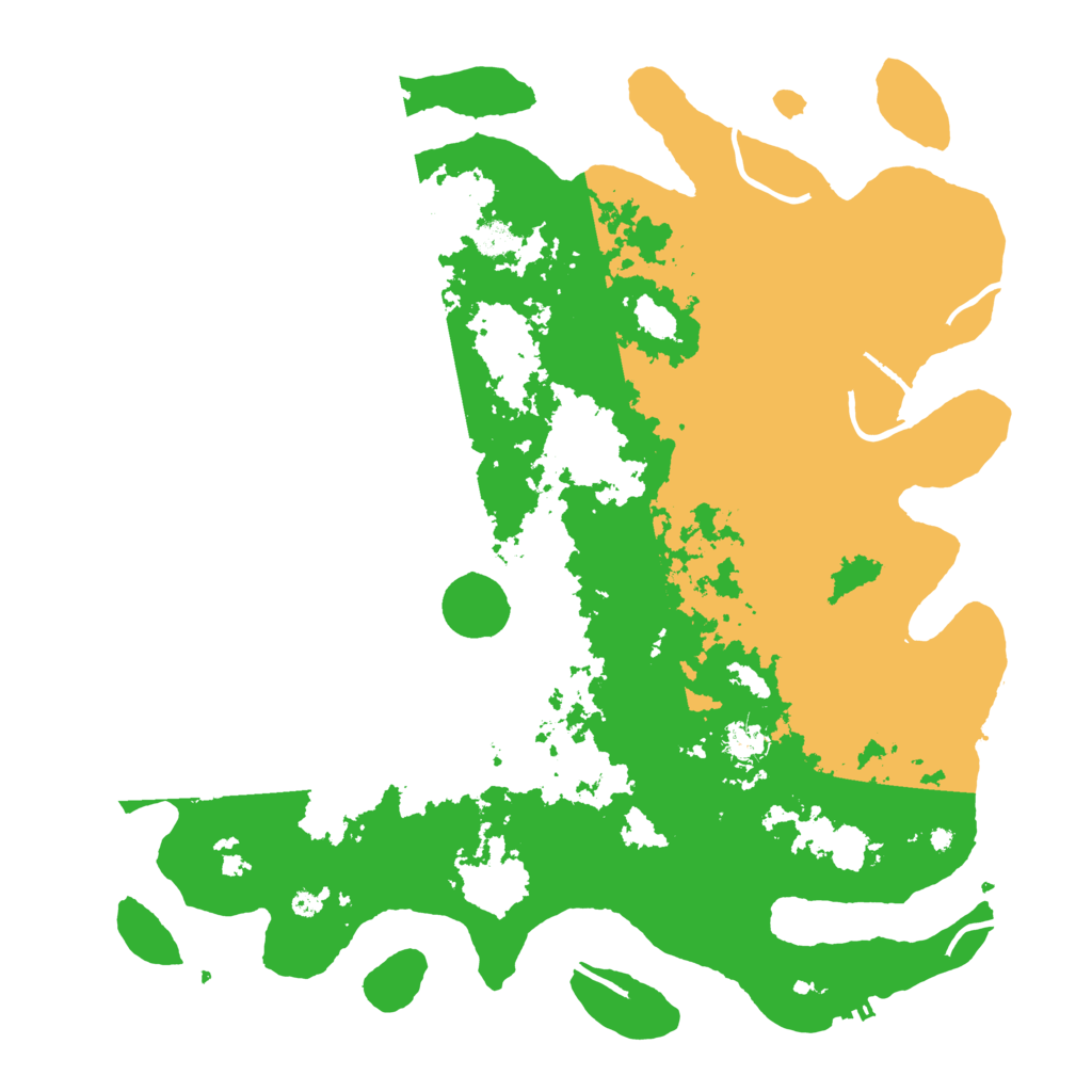 Biome Rust Map: Procedural Map, Size: 4500, Seed: 3361903