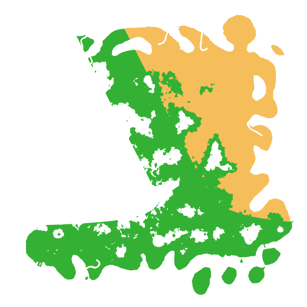 Biome Rust Map: Procedural Map, Size: 4500, Seed: 2973770