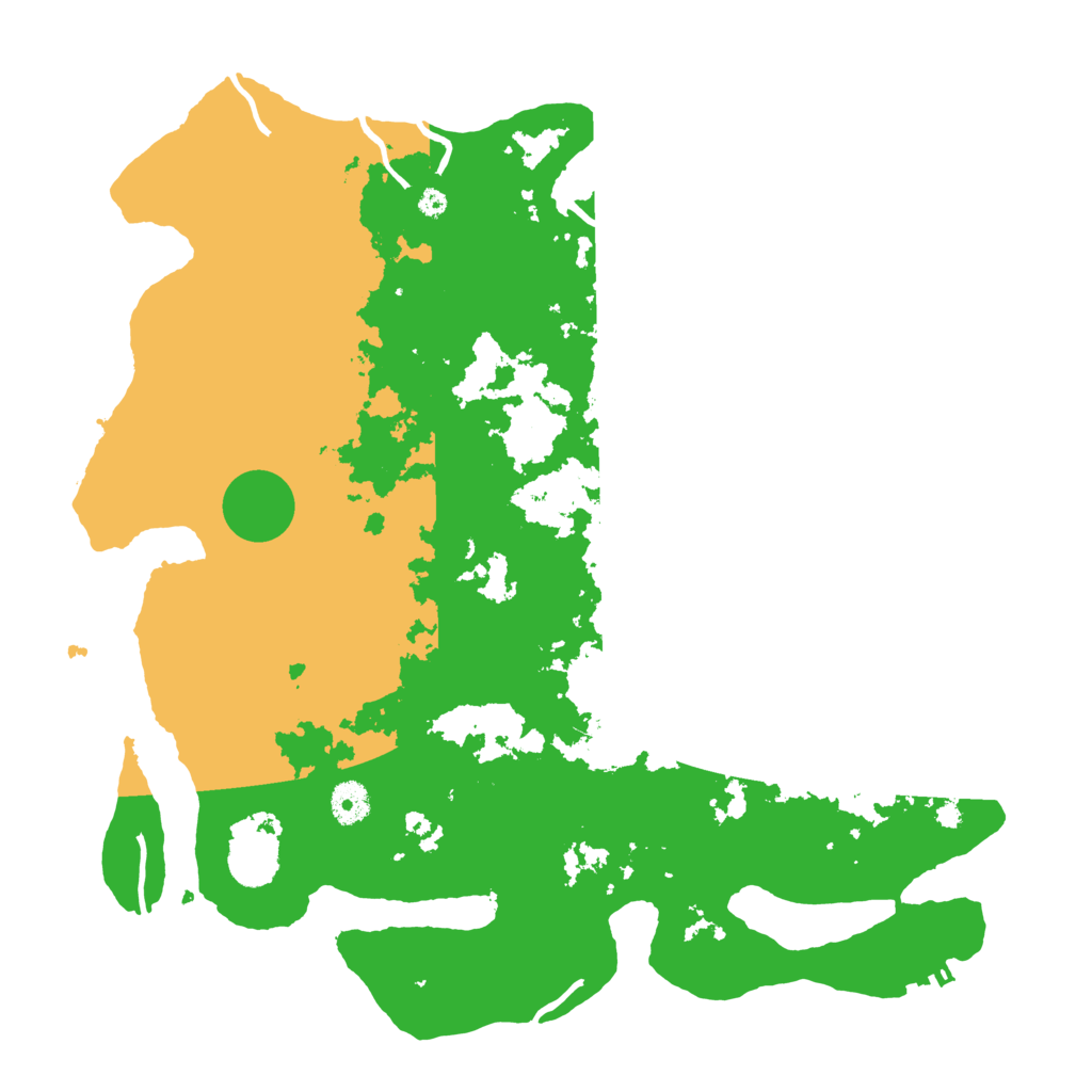 Biome Rust Map: Procedural Map, Size: 4000, Seed: 1230188692