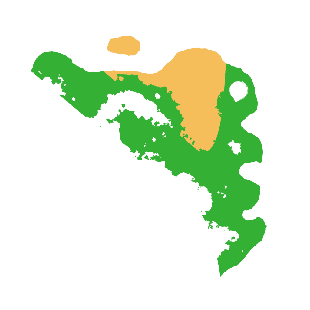 Biome Rust Map: Barren, Size: 3000, Seed: 60