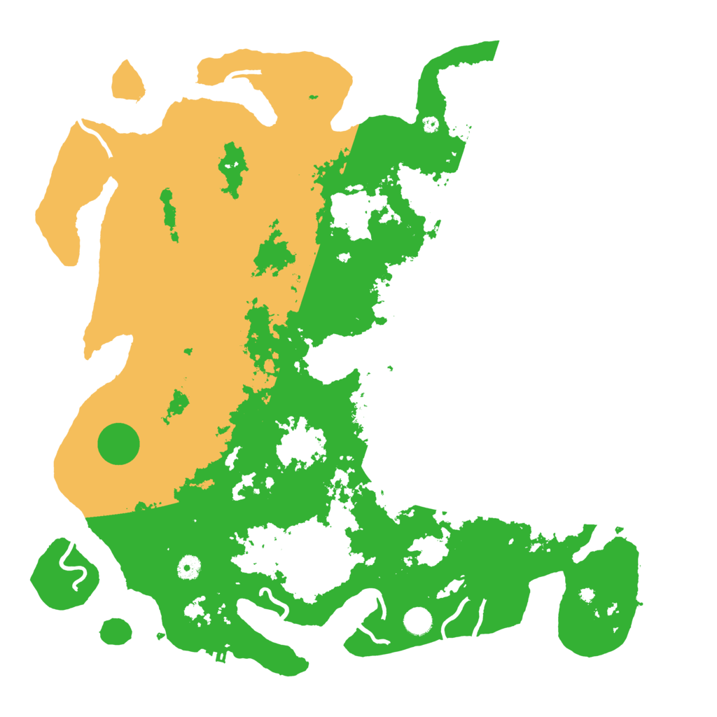 Biome Rust Map: Procedural Map, Size: 4500, Seed: 1970221