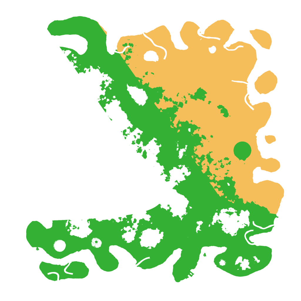 Biome Rust Map: Procedural Map, Size: 4500, Seed: 765076