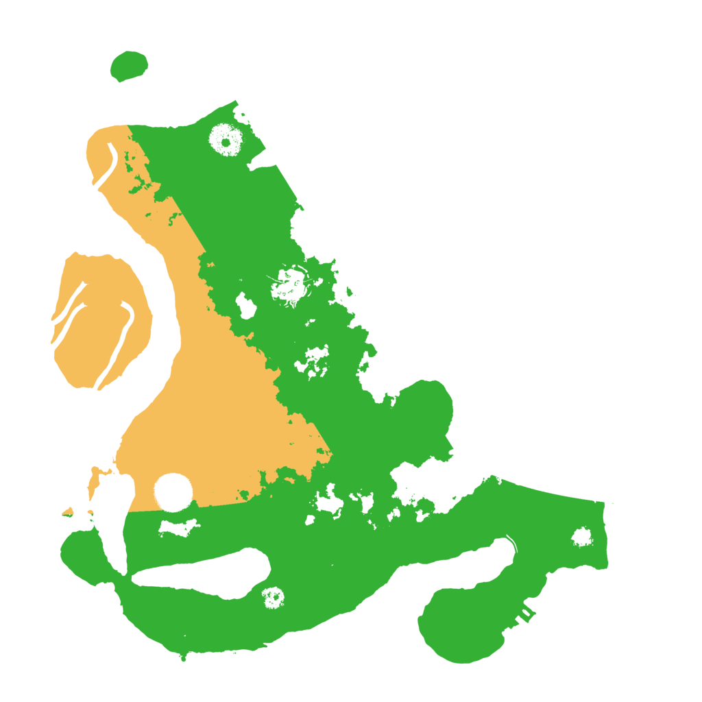 Biome Rust Map: Procedural Map, Size: 3250, Seed: 3523982