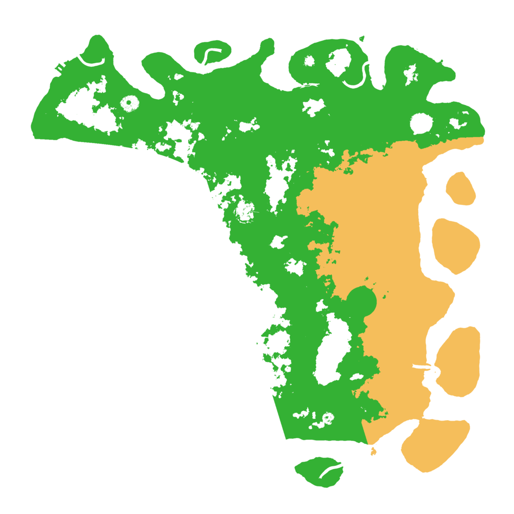 Biome Rust Map: Procedural Map, Size: 4500, Seed: 3621072