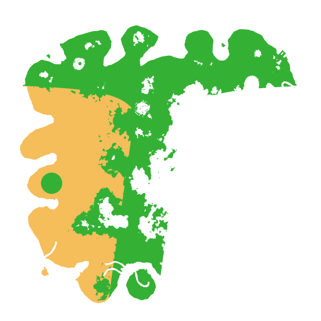 Biome Rust Map: Procedural Map, Size: 4000, Seed: 540012
