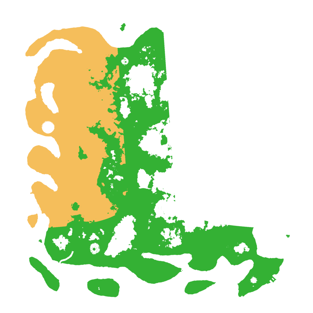 Biome Rust Map: Procedural Map, Size: 4500, Seed: 1356780