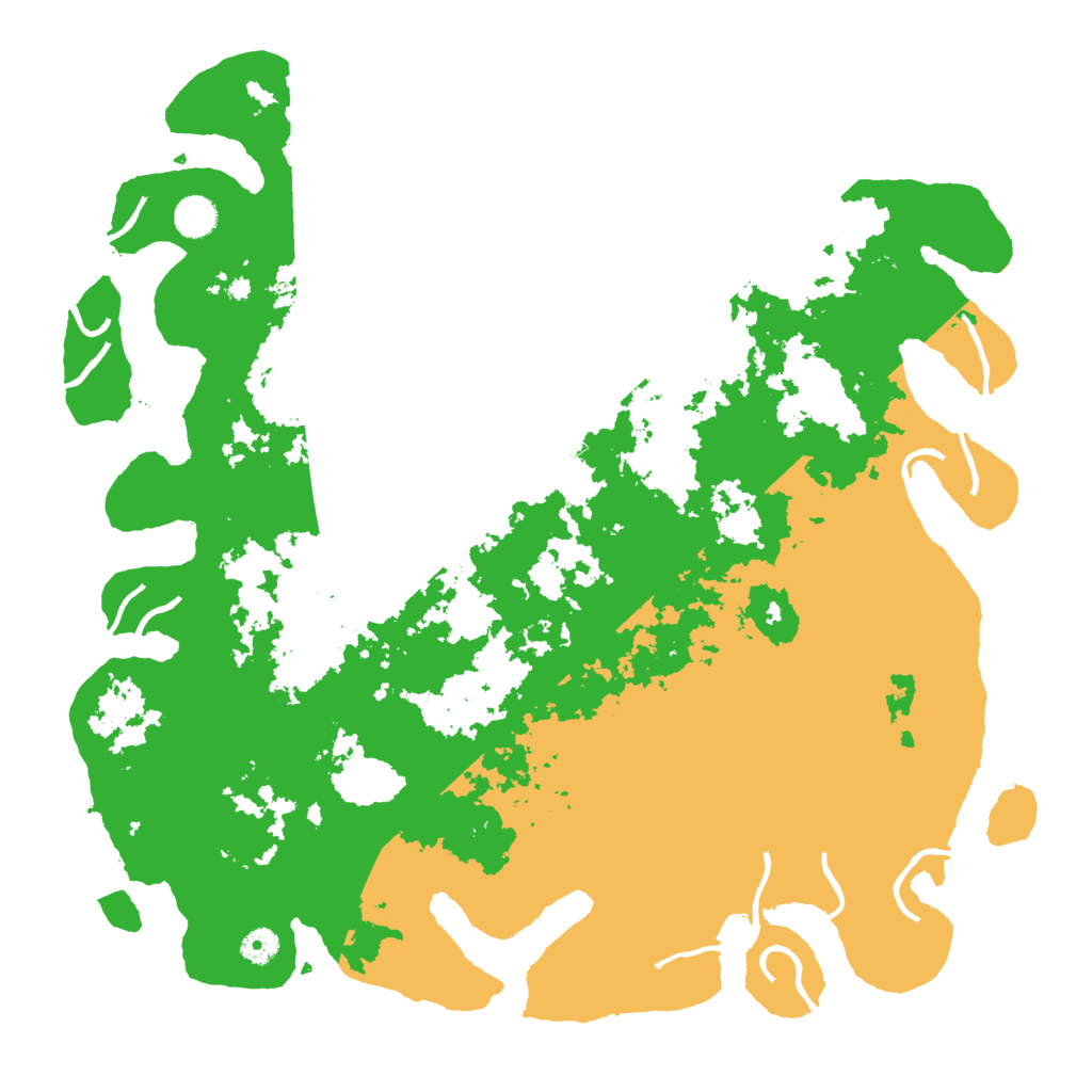 Biome Rust Map: Procedural Map, Size: 4500, Seed: 1393607