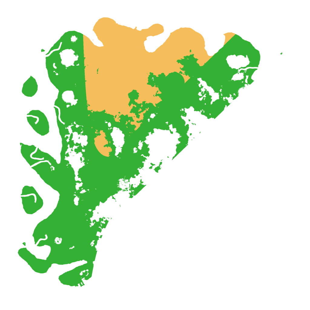 Biome Rust Map: Procedural Map, Size: 4500, Seed: 2770005