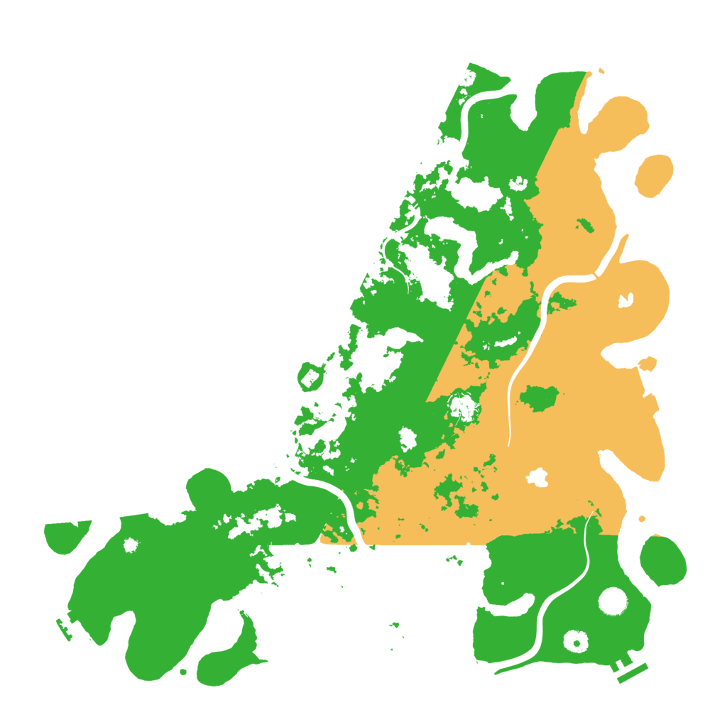 Biome Rust Map: Procedural Map, Size: 4500, Seed: 2751769