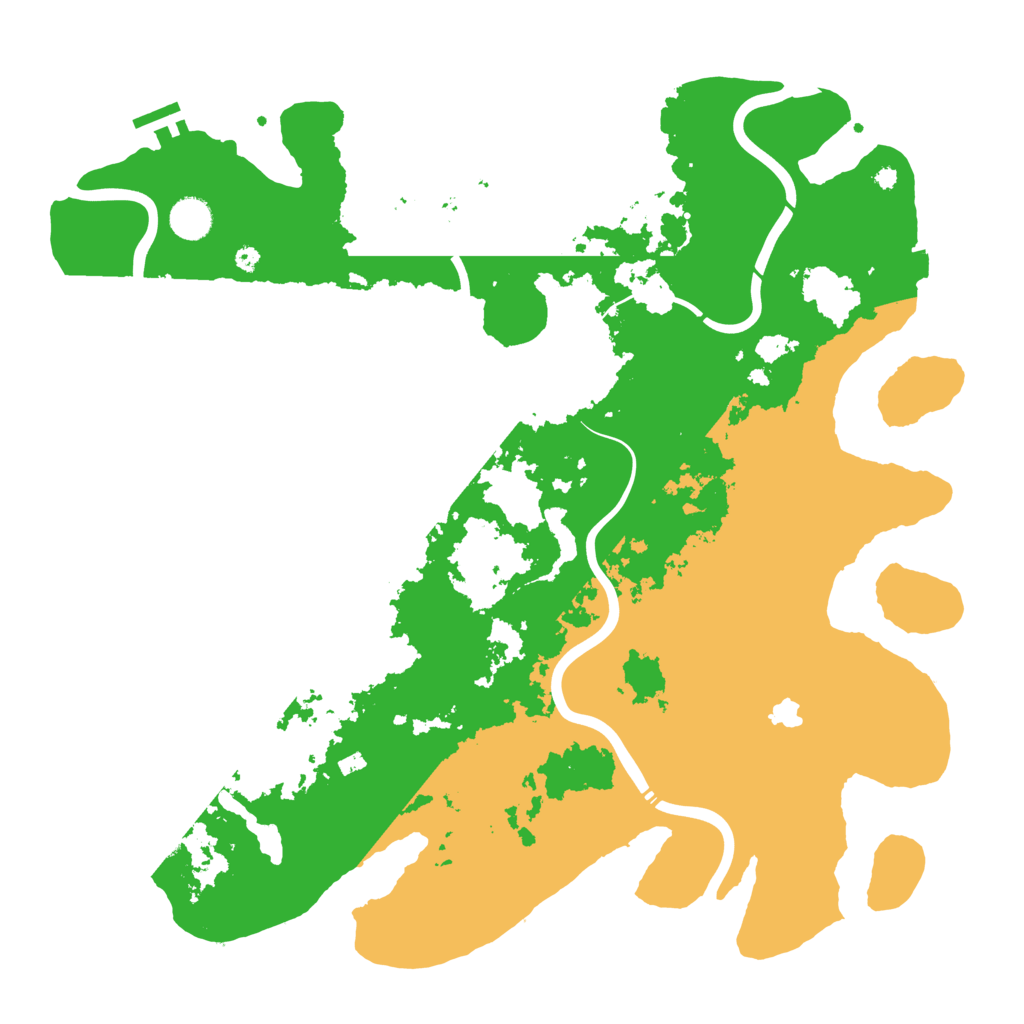 Biome Rust Map: Procedural Map, Size: 4250, Seed: 40596739