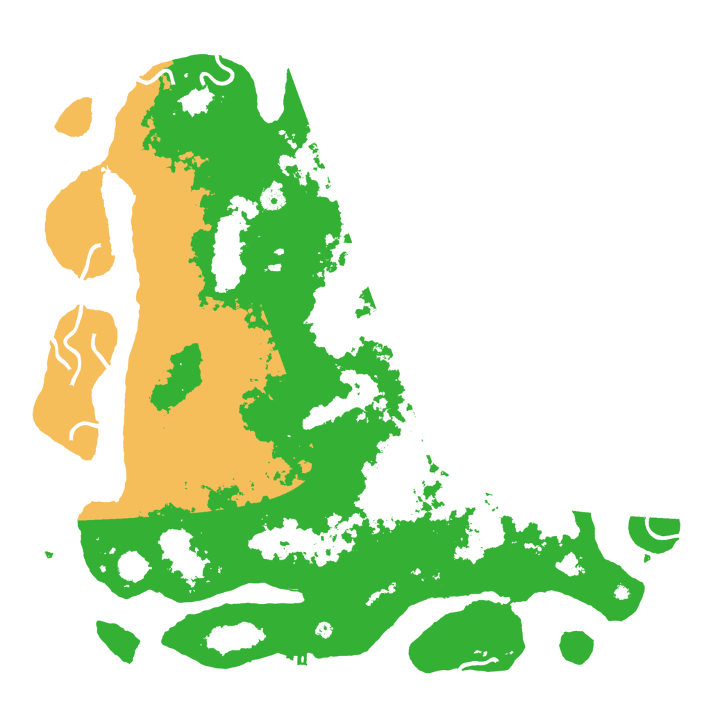 Biome Rust Map: Procedural Map, Size: 4500, Seed: 2166506