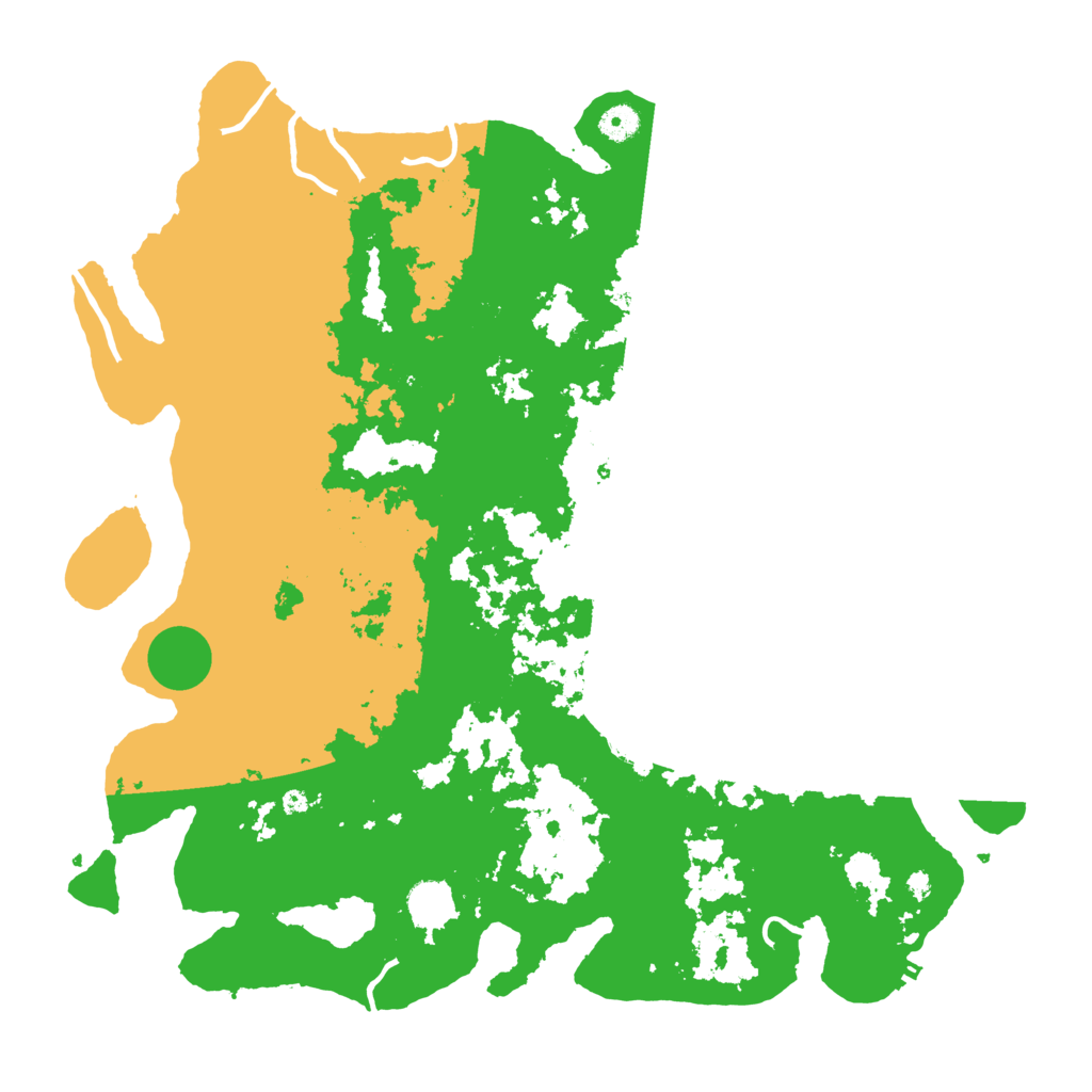 Biome Rust Map: Procedural Map, Size: 4500, Seed: 1526539