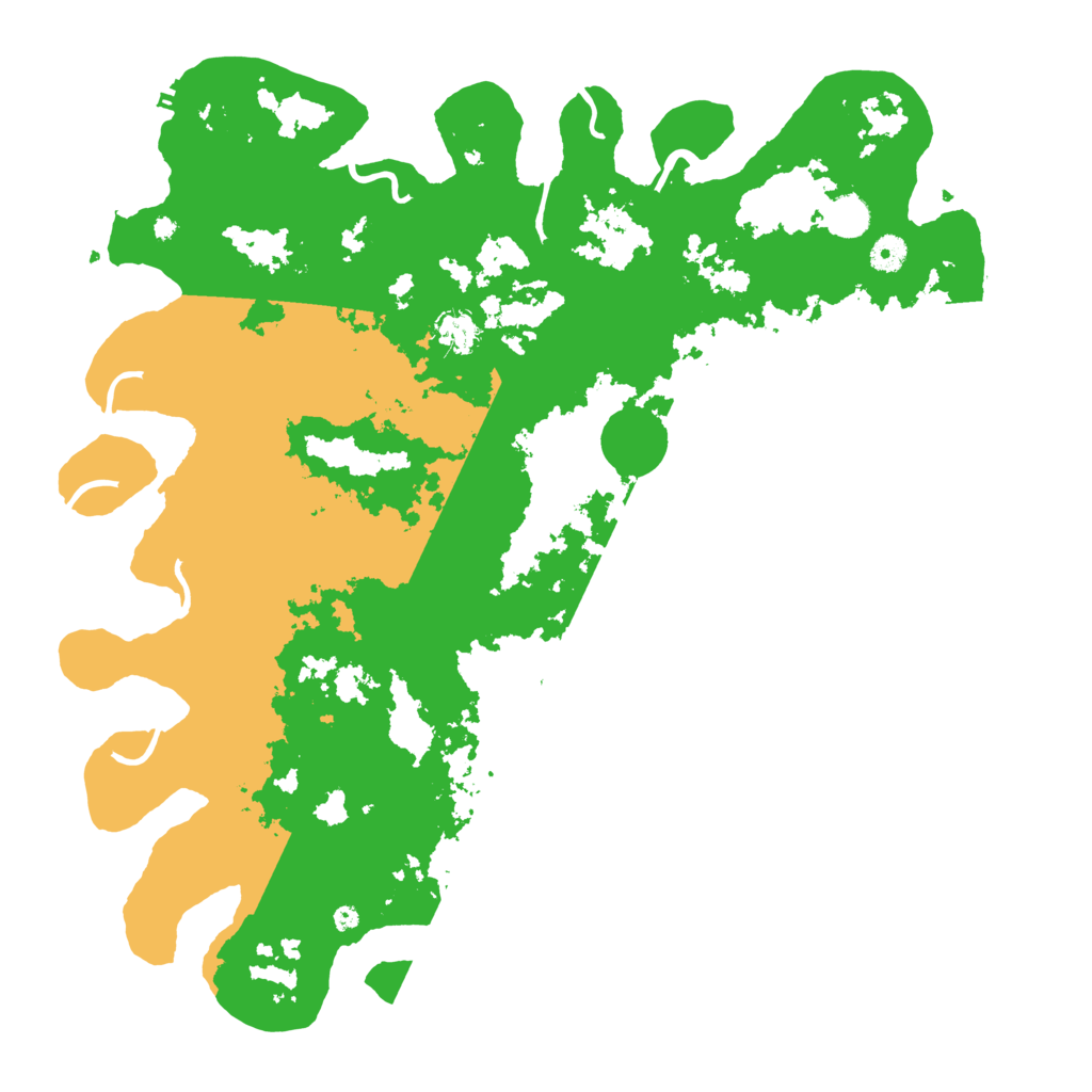 Biome Rust Map: Procedural Map, Size: 4500, Seed: 1233069