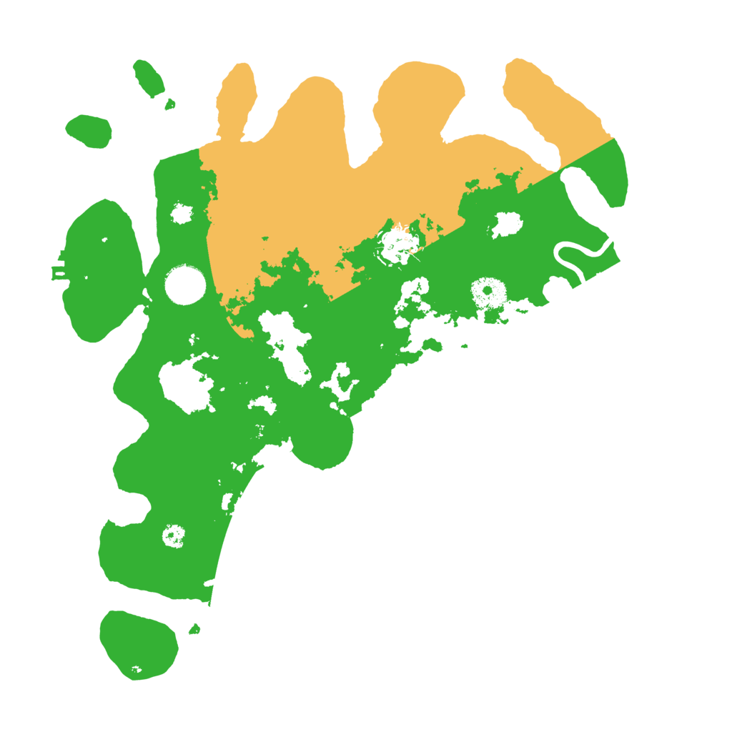 Biome Rust Map: Procedural Map, Size: 3250, Seed: 6248471