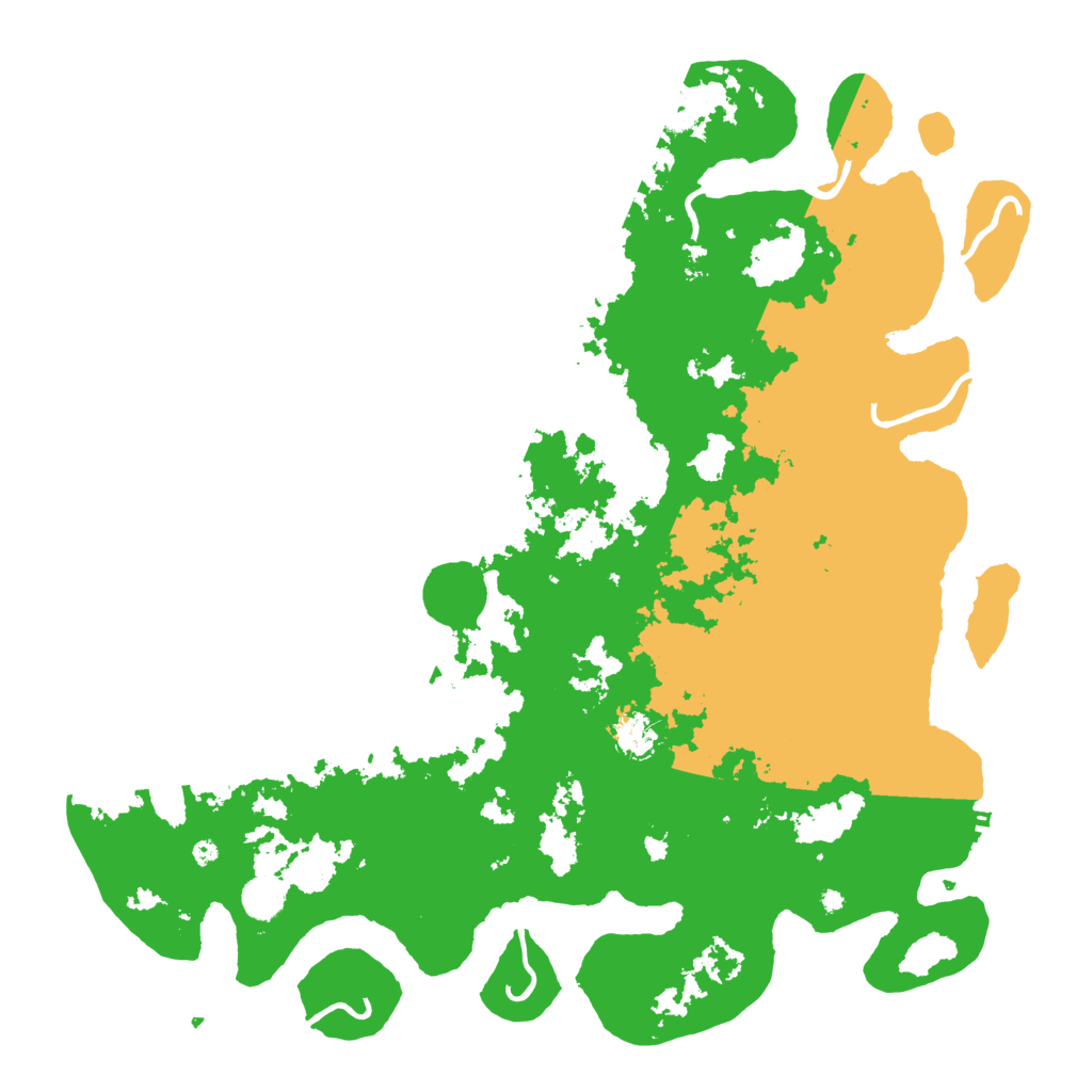 Biome Rust Map: Procedural Map, Size: 4500, Seed: 3804402