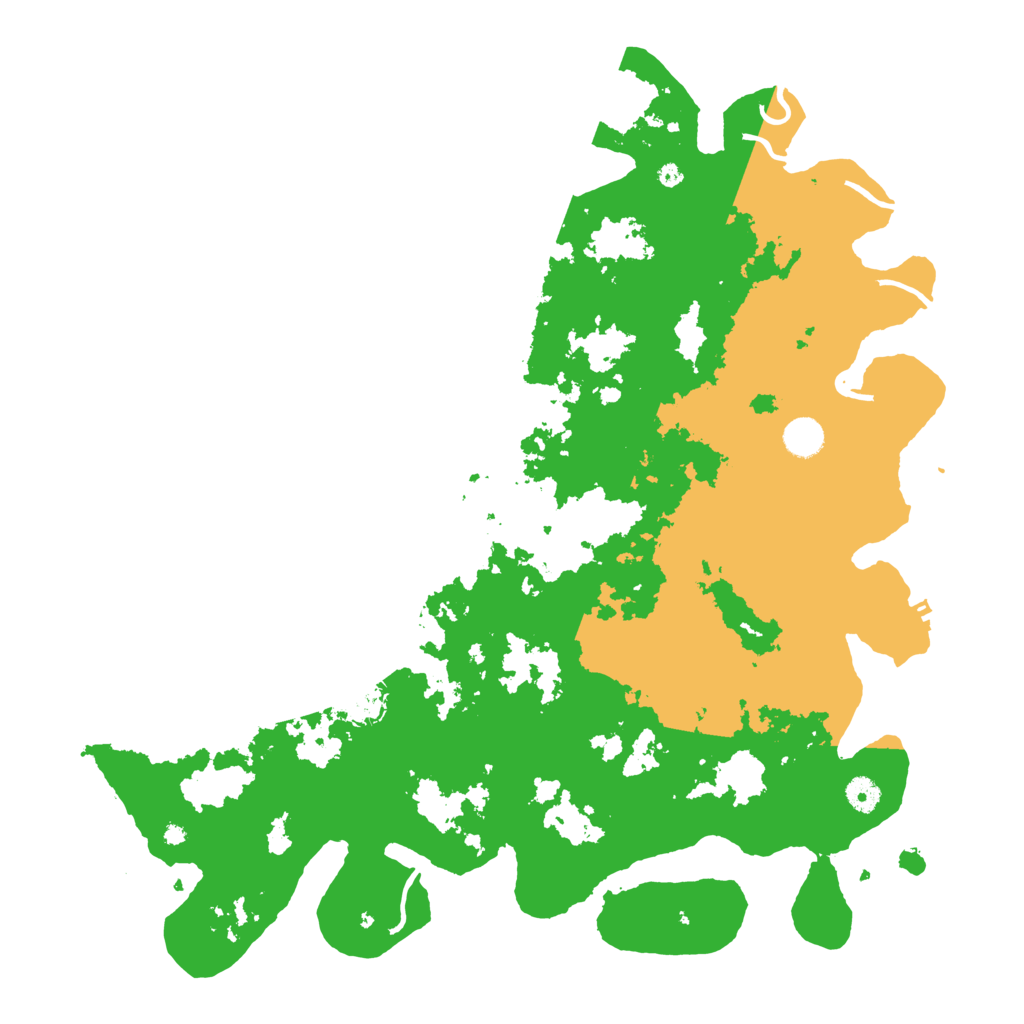 Biome Rust Map: Procedural Map, Size: 4500, Seed: 29194284