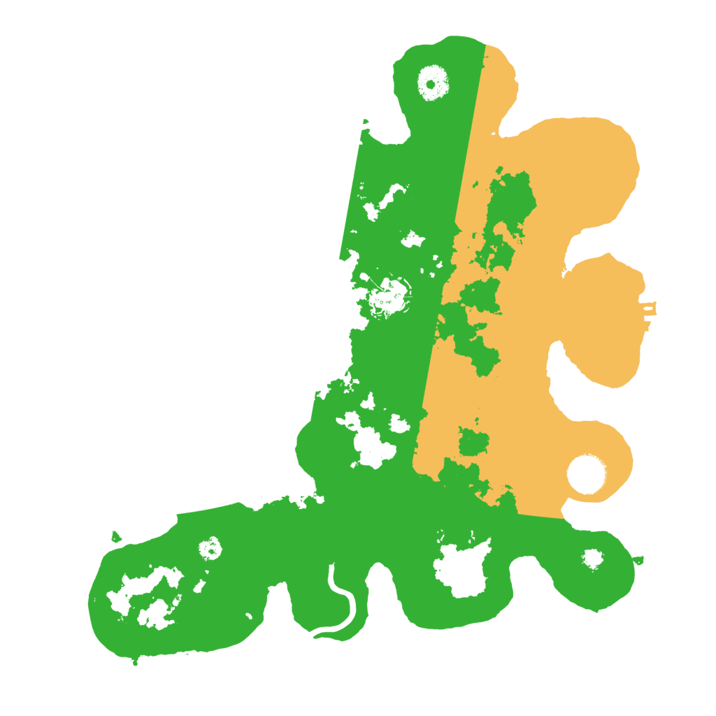 Biome Rust Map: Procedural Map, Size: 3250, Seed: 3348331