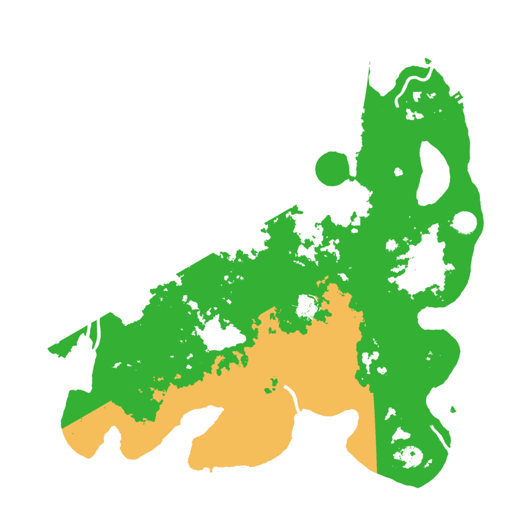 Biome Rust Map: Procedural Map, Size: 4000, Seed: 990