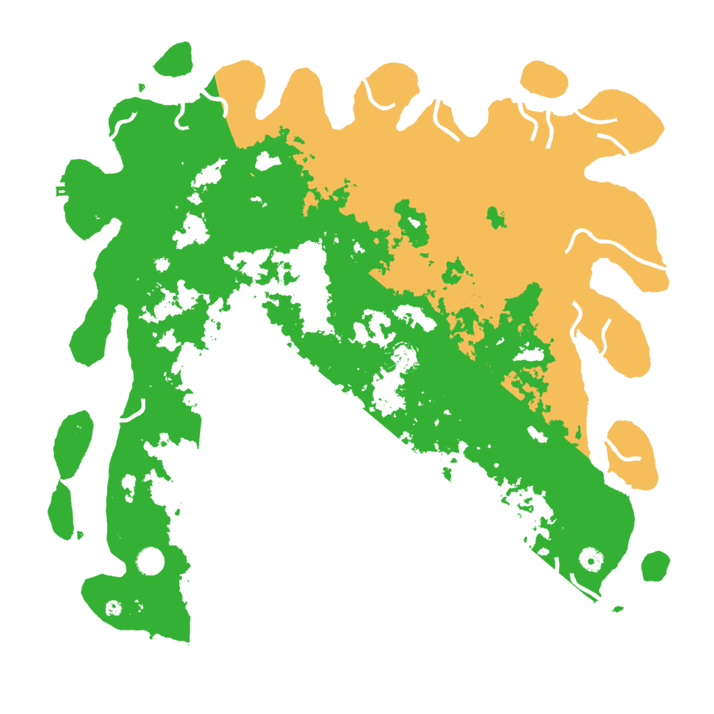 Biome Rust Map: Procedural Map, Size: 4500, Seed: 2206736