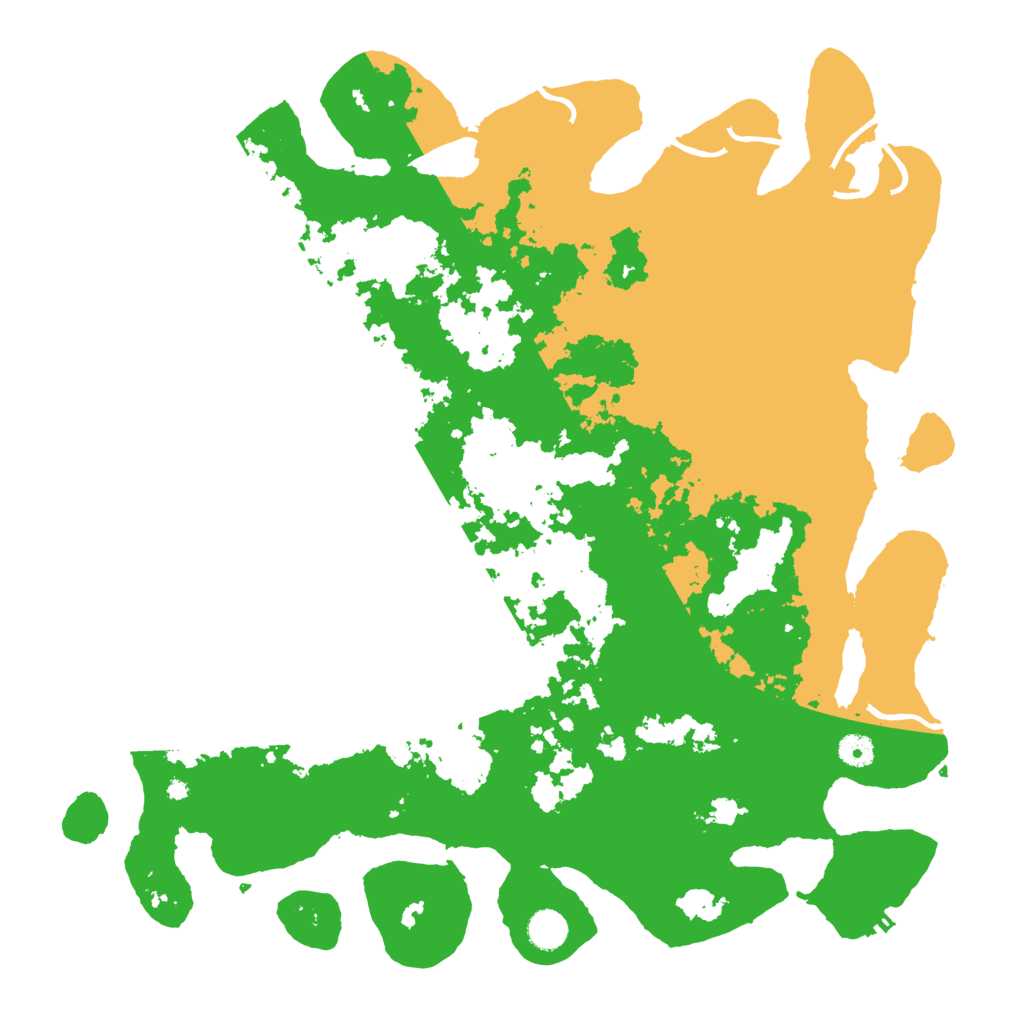 Biome Rust Map: Procedural Map, Size: 4500, Seed: 5219907
