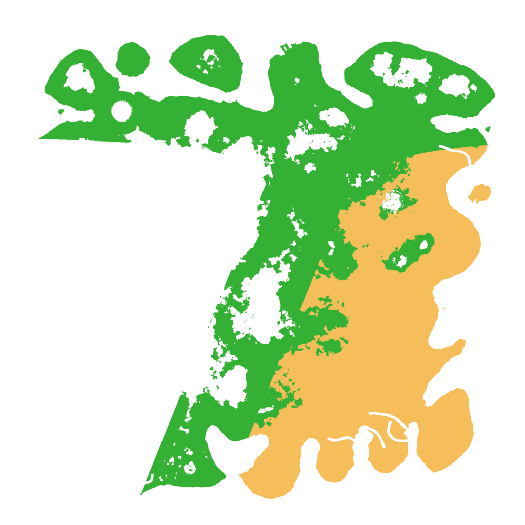 Biome Rust Map: Procedural Map, Size: 4500, Seed: 2360204