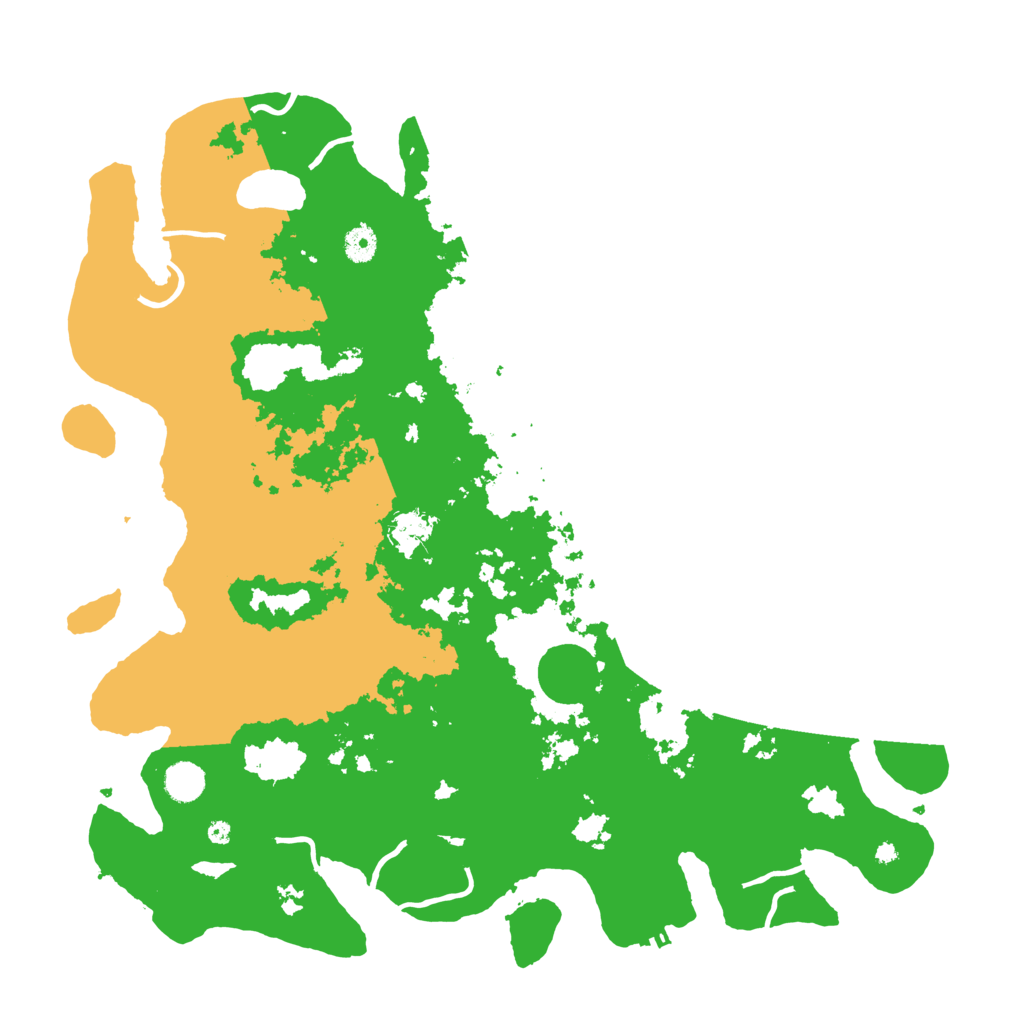 Biome Rust Map: Procedural Map, Size: 4500, Seed: 2944488