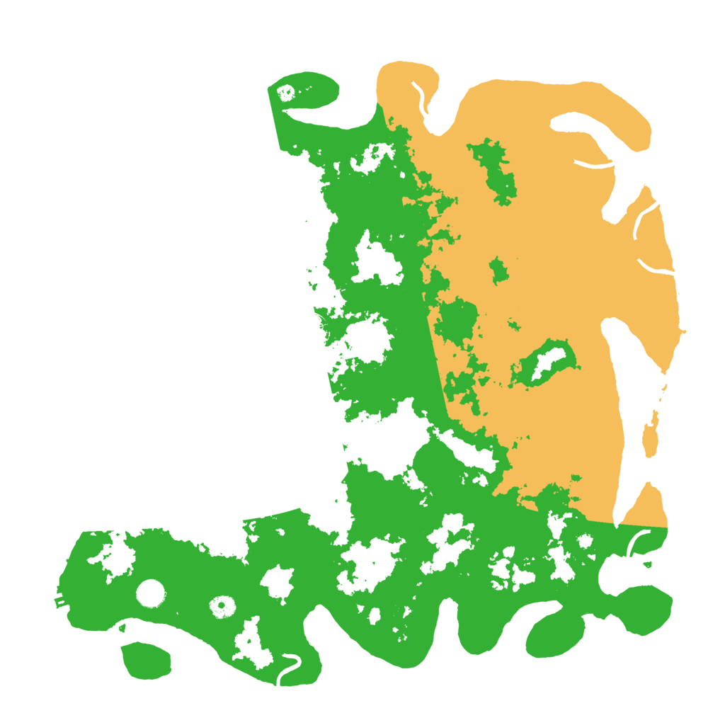 Biome Rust Map: Procedural Map, Size: 4500, Seed: 24832