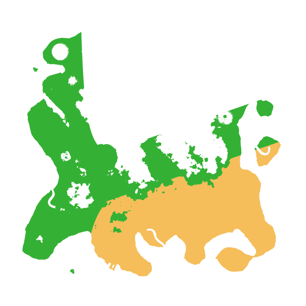 Biome Rust Map: Procedural Map, Size: 3250, Seed: 2532017