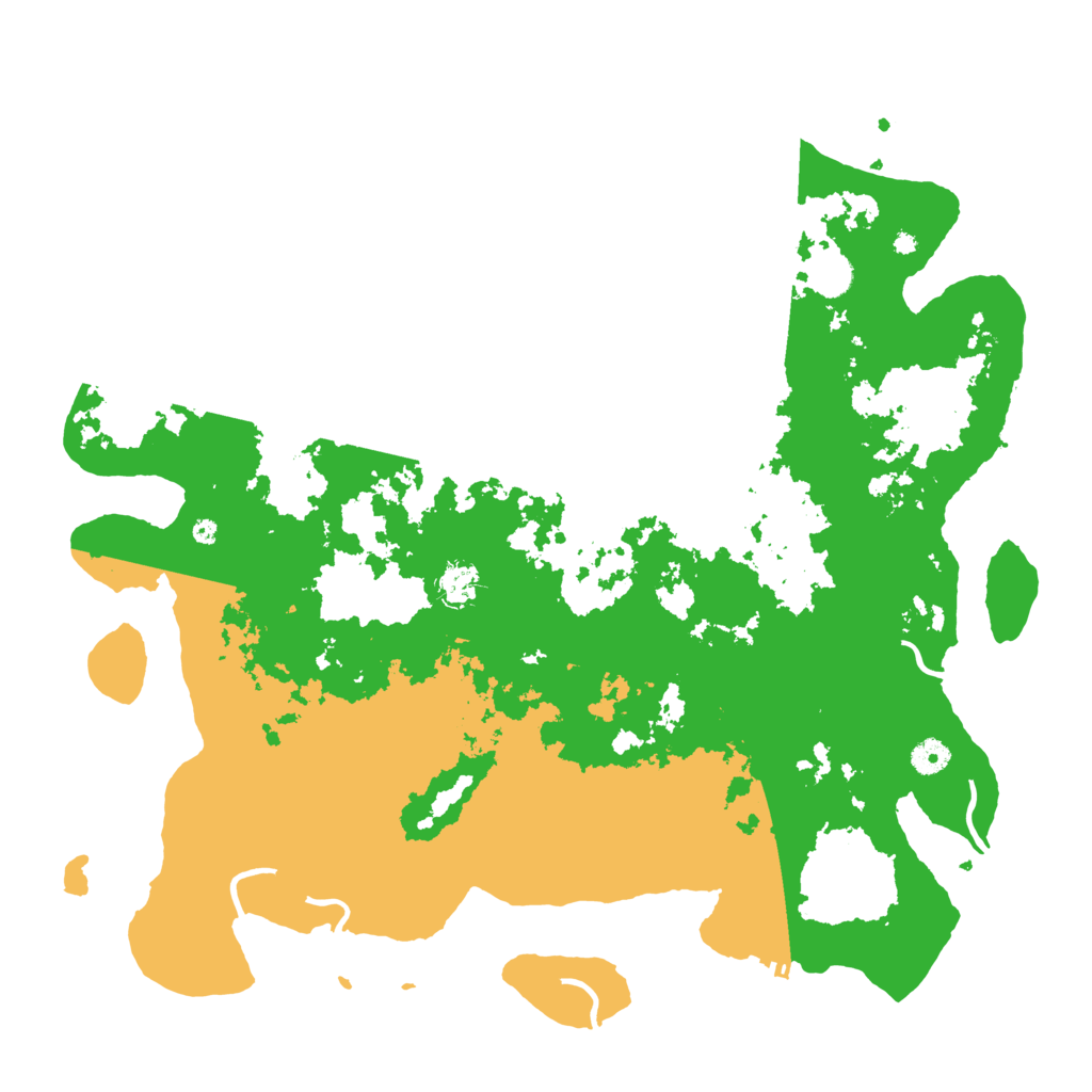 Biome Rust Map: Procedural Map, Size: 4500, Seed: 2876639