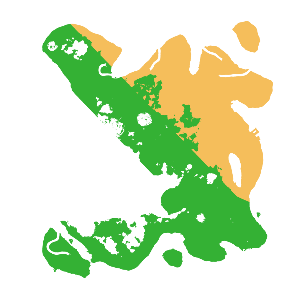 Biome Rust Map: Procedural Map, Size: 3250, Seed: 938492