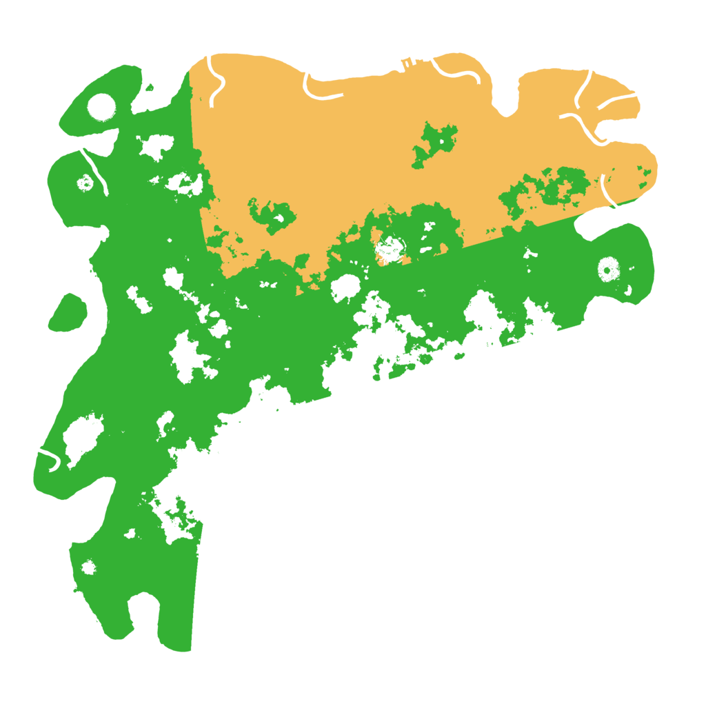 Biome Rust Map: Procedural Map, Size: 4500, Seed: 2380013