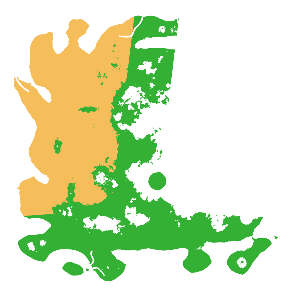 Biome Rust Map: Procedural Map, Size: 4500, Seed: 1340290