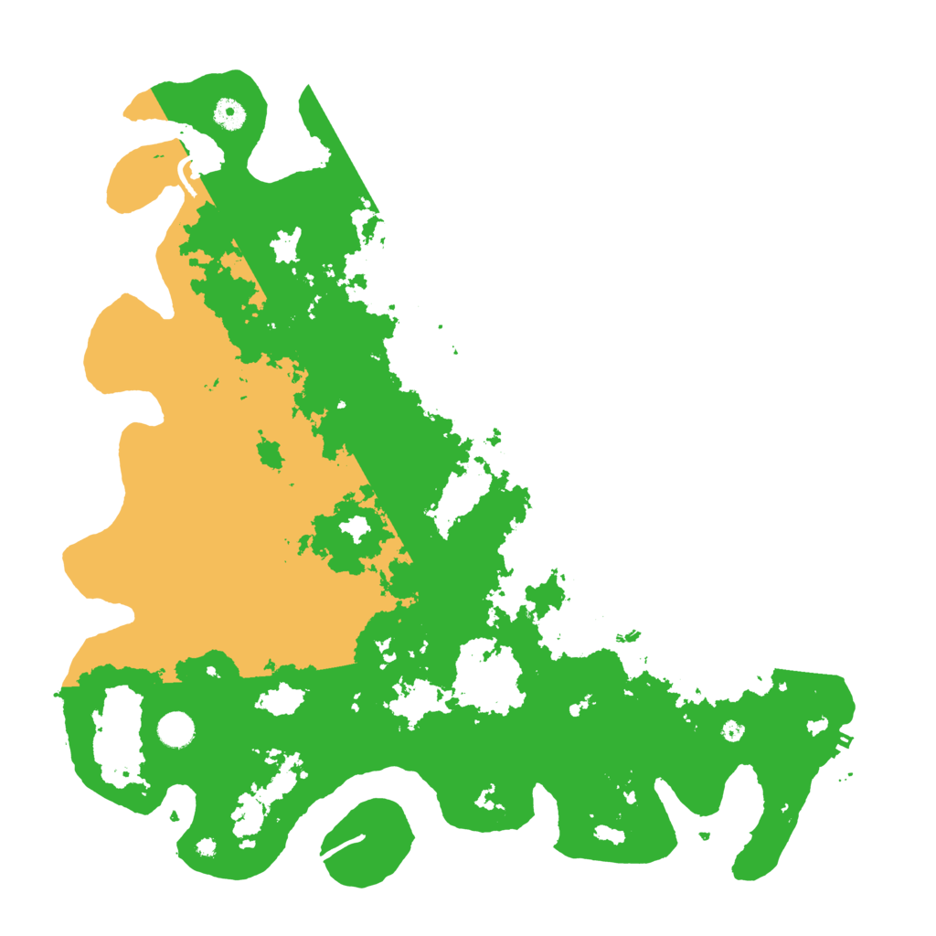 Biome Rust Map: Procedural Map, Size: 4500, Seed: 4021894
