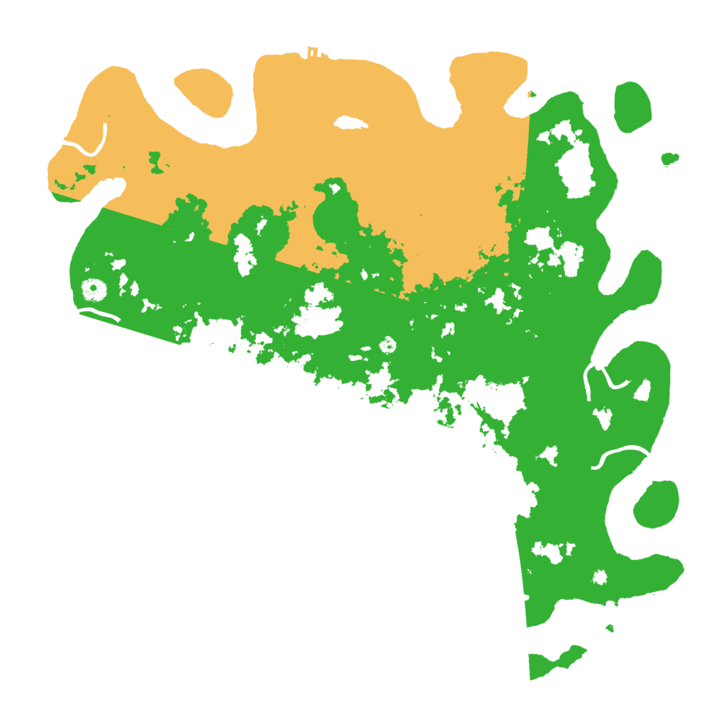 Biome Rust Map: Procedural Map, Size: 4500, Seed: 6126085
