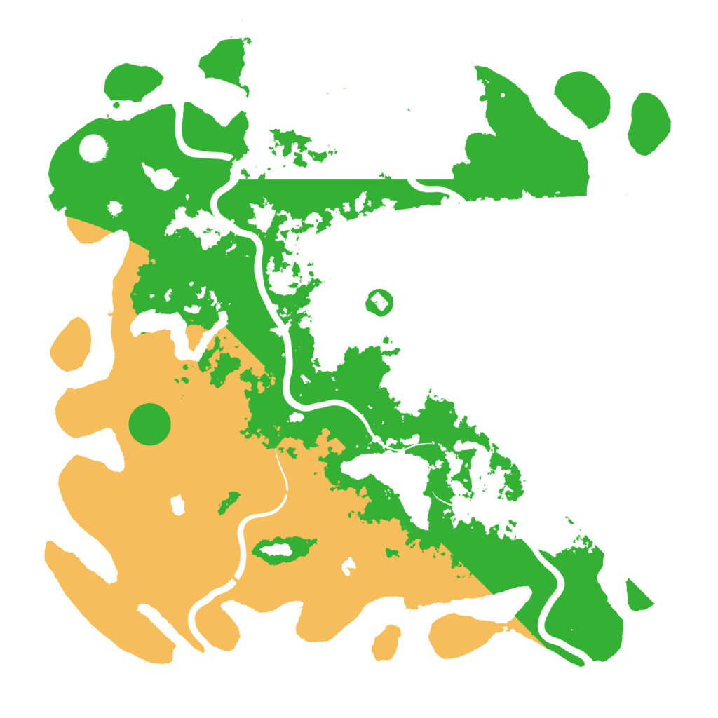 Biome Rust Map: Procedural Map, Size: 4500, Seed: 2081564